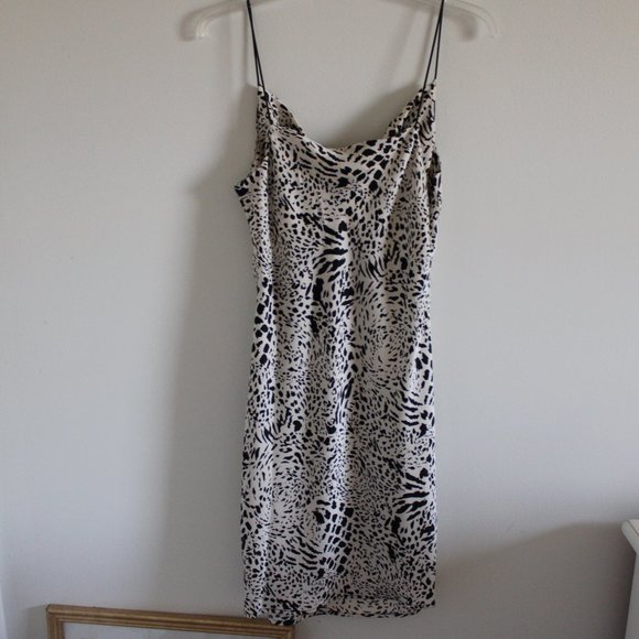 TILLY'S Women's Leopard Print Satin Slip Dress - Picture 2 of 4